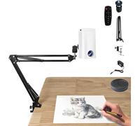 Proyector de arte con tablero de trazado, fácil configuración para dibujo y pintura, herramienta de proyección de escritorio