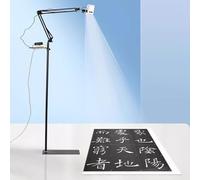 Proyector de arte de gran formato con tamaño y ángulo ajustables, compatible con teléfonos, tabletas, USB, para proyectos de lienzo de escritorio y pintura de pared