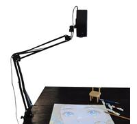Proyector de arte HD portátil con soporte ajustable: ideal for glaseado de pasteles, murales de pared y proyectos de bocetos
