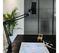 Proyector de arte inalámbrico con conectividad Bluetooth y WiFi para iOS/Android/PC, rango de proyección ajustable de 18 a 200 cm, resolución de 640 x 480 para rastreo