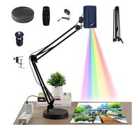 Proyector de arte inteligente, herramienta portátil de pintura de trazado con control remoto y soporte, proyección de lienzo de escritorio, conectividad WiFi y USB para transferencia de imágenes