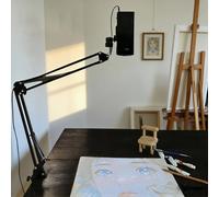 Proyector de Arte Inteligente Inalámbrico con WiFi y Bluetooth, Pantalla de Proyección Grande de 2 Metros, Imagen HD de 640 × 480, Tableta de Teléfono Compatible con Pintura, Bocetos y Manual Machine