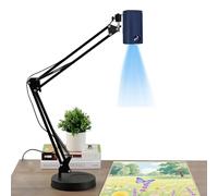 Proyector de arte para trazar, dibujar, pintura, proyector de arte inteligente para artistas, soporte iOS/Android, conectividad WiFi y USB, proyección inalámbrica para pared de escritorio, para trazar