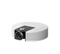 Proyector de cine en casa inteligente para dormitorio, pantalla móvil, pared de TV, al aire libre, mini pequeño (D como se muestra) pequeño regalo