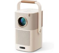 Proyector de Cine Yaber Pro V9 para Exteriores, Keystone 6D automático y Zoom 50%, proyector de Cine en casa para teléfono/TV Stick/PC