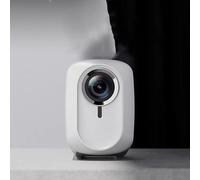 Proyector de control de voz inteligente para el hogar, proyector de pantalla inalámbrico portátil pequeño (D como se muestra) pequeño regalo