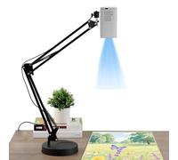 Proyector de dibujo artístico portátil, herramienta de trazado ajustable para pintar, soporta cableado/inalámbrico/USB, mejora la eficiencia