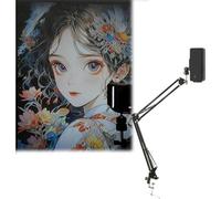 Proyector de dibujo para pintura de bocetos, enfoque manual, ajustes de pantalla horizontal y vertical, soporta la importación de imágenes desde álbumes móviles
