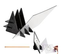 Proyector de dibujo para teléfono móvil, tablero de dibujo óptico de 13,5 x 20 cm, almohadilla de trazado de dibujo, tablero de dibujo, proyector de dibujo de reflexión, tabla de dibujo de imagen