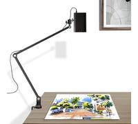 Proyector de dibujo, proyector de arte para trazar, herramienta de dibujo inteligente, boceto, pastel, galletas, portátil, mini proyector de películas para teléfono inteligente con soporte