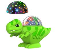Proyector De Dinosaurio Decoración Portátil Con Rotación 360 Grados Y 2 | Lámpara Proyectora Habitación Infantil Para Coche Dormitorio Dormir Hora De Acostarse Relajación Compañía Verde