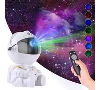 Proyector de Estrellas Astronauta, Lámpara Nocturna Galáctica, Proyector Espacial, Nebulosa Estelar, Lámpara LED para Techo y Dormitorio, Regalo Decorativo para Niños y Hogar.