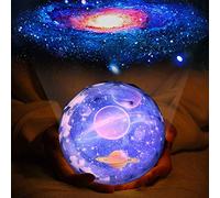 Proyector de estrellas de luz nocturna, proyector de luz nocturna para niños con cable USB y 7 juegos de películas, rotación de 360 grados, luz de nebulosa, proyector de lámpara de estrella, el mejor