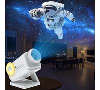 Proyector de galaxia 3D Planetarium, 60 modos de escena integrados, con altavoz Bluetooth y control remoto, proyector de estrellas para sala de estar, dormitorio, adecuado para decoración del hogar