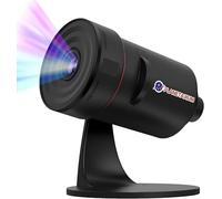Proyector de galaxia mejorado con efectos 4K HD, 10 modos de nebulosa realistas, temporizador automático y 28 música relajante, amplia cobertura de techo para dormitorio, cine en casa, ruido negro