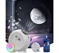 Proyector de galaxia para dormitorio, proyector de estrellas de imagen HD, luz nocturna 13 en 1 para niños, planetario doméstico con control remoto, techo, decoración de habitación fresca para