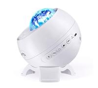 Proyector de galaxia, proyector de luces norte, 180 iluminaciones, proyector de estrella de 5 lunas, luz de galaxia, 15 ruido blanco y proyector de luz Aurora Bluetooth, luces de estrella remotas para