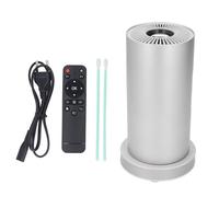 Proyector de Gearwell, Beamer de Video, exhibición de Cine en casa, proyector de Video 4K 1G 8G Control de Voz BT Portable con Soporte Oculto para Cine en casa
