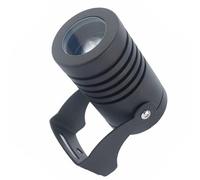 Proyector de haz LED - Lámpara de pie, lámpara foco de haz estrecho IP67, proyector de pared exterior para edificios exteriores, iluminación remota del edificio exterior (Warm White, 5W(AC85-265V))