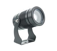 Proyector de Haz LED Luces de Proyector de Pared Exterior de Edificio Al Aire Libre Foco de Haz Estrecho Proyector de Iluminación Remota para La Iluminación Exterior de Edificios ( Color : Blanco cáli