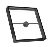 Proyector de holograma 3D de 17.7 pulgadas, ventilador LED, equipo de publicidad animado giratorio para anuncios llamativos