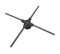 Proyector de Holograma 3D, Ventilador de Holograma con Pantalla de Holograma 3D de 60 Cm 1600x720, Control de Aplicación WiFi, Proyección de Pantalla Móvil, Proyector Portátil