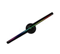 Proyector de holograma de ventilador 3D, pantalla 3D, luz de logotipo publicitario para exhibición publicitaria para letreros de tienda de negocios