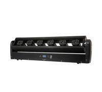 Proyector de iluminación de efectos de escenario profesional DMX512 DJ 6X500mW rojo/verde/RGB barra de cabeza móvil láser haz de luz para fiesta de boda RGB 3 IN 1