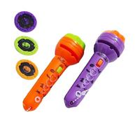 Proyector de juguete de Halloween - Torcha de proyector para niños | Juguete de antorcha de diapositivas | Proyectores de linterna de Halloween | Juguetes educativos con diapositivas | Pequeños proyec