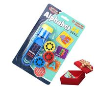 Proyector De Linterna Infantil - Juguete De Aprendizaje Portátil - Juguete Proyector | para Noche Habitación Cuentos Acampada Juegos Aprendizaje Navidad Cumpleaños