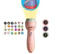 Proyector de linterna para niños - Antorcha de proyección ďe patrones | Proyector đe imágenes d́e dibujos animados ABS, 37 g d̄e actividad dé narración nocturna, ṕroyector, kit ďé entretenimiento educ