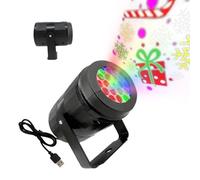 Proyector De Luces Navideñas Para Exterior,LED Impermeable Para Fiestas | Proyector de Copo de Nieve y Papá Noel para Exteriores - Para Decoraciones de Fiesta en Interior Jardín Oficina Escuela y Bar