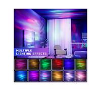 Proyector de Luz de Galaxia con Forma de Astronauta, Nave Espacial, Proyector de Techo con Control Remoto, Luz de Noche de Proyección