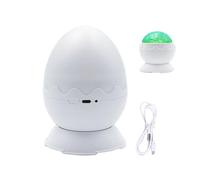 Proyector de luz - Lámpara en forma de huevo de dinosaurio, proyector de luz nocturna para habitación de niños, para niñas de 3 a 12 años, habitación de bebé, espacio de techo, habitación