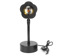 Proyector de luz LED Tipo halo YYALYYON, Cuerpo de Aluminio de Primera Calidad, rotación de 180 Grados, Chip de Ahorro de energía, Alto índice de refracción para fotografía (Rojo)