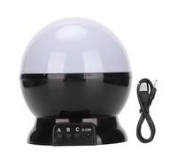 Proyector de luz nocturna de estrella con bombilla LED para niños, lámpara de noche con temática de estrella giratoria de 360 grados con cambio de