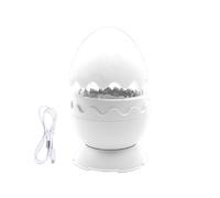 Proyector de luz nocturna - Lámpara de iluminación en forma de huevo de dinosaurio, luz de proyector - para niñas de 3 a 12 años, habitación de bebé, espacio de techo, habitación