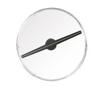 Proyector de Pantalla LED holográfica 3D con Ventilador for Publicidad en Tiendas, Mini Letrero holográfico 3D con Efecto Brillante Alta Definizione(42CM with Cover)