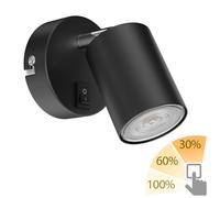 Proyector de pared WAIKA de una llama con interruptor GU10 LED PAR16 blanco