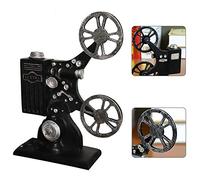 Proyector de Pel¨ªcula de Resina de Estilo Vintage, Modelo de figurita, Accesorios de Figura para el hogar, Oficina, Tienda, Cine, Escritorio, decoraci¨®n, Manualidades, Adorno, Regalo