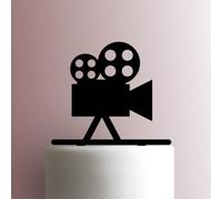 Proyector de película - Decoración acrílica para tartas de 8 pulgadas de ancho/amarillo