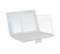 Proyector de teléfono celular - Amplificador de pantalla de teléfono 3D HD de 26,2 x 18 x 1,2 cm, ángulo ajustable, lupa de pantalla para smartphone con espejo y soporte plegable, para películas, TV