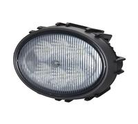 HELLA 1GA 996 761-171 LED-Faro de trabajo - Oval 100 Compact - 24/12V - 1850lm - atornillado/montaje exterior - para fijación horizontal - Iluminación campo cercano - Conector: Conector DEUTSCH
