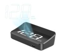 Proyector de velocímetro Hud - Módulo Gps incorporado, Velocímetro Hud de alta definición, Proyector de parabrisas delgado, Pantalla frontal para automóvil | Pantalla de navegación del para ta