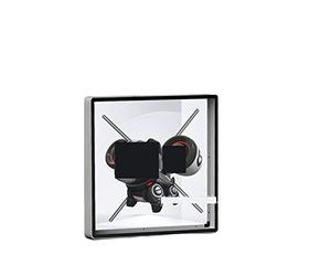 Proyector de ventilador con holograma 3D Máquina de publicidad estéreo 3D Máquina de publicidad especial Material de aleación de aluminio especial Máquina todo en uno Máquina de cubierta cuadrada anti