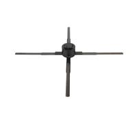 Proyector de Ventilador de Holograma 3D, Exhibición teledirigida de la Publicidad WiFi PC del Ventilador HD 722 LED Holograma 3D