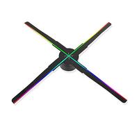 Proyector de Ventilador holográfico 3D de 20,47 ", proyector holográfico 3D de Ojo Desnudo for Sky Light, Tiendas, Bares, Carteles publicitarios para Navidad, Fiesta