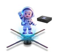 Proyector de Ventilador holográfico 3D de 52 cm con WiFi, LED, Publicidad, Logotipo, luz, Pantalla holográfica 3D,Calidad De Imagen HD