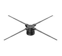 Proyector de Ventilador holográfico 3D HD 31,5 Pulgadas con WiFi y Reproductor LED 80 cm Compatible imágenes, Videos, Tiendas, Bares, Fiestas, Publicidad Amplio ángulo de visión(D80-928LED)