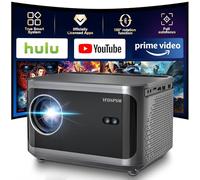 Proyector de video de alto rendimiento JY-540: brillo 600 ANSI, Wi-Fi y Bluetooth, botón táctil, entradas HDMI/USB, Keystone automático, Full HD 1080P - Perfecto para cine en casa, presentaciones y